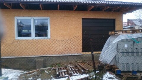 Plastové okna a garažová brána Hormann Drevodom Chtelnica